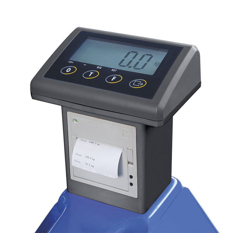 Fervi 0068/S - Transpallet pesatore con bilancia con stampante con OMAGGIO - Image 2