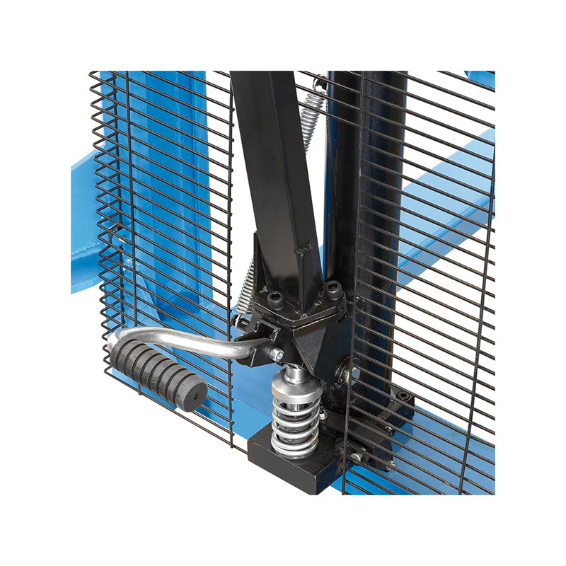 Fervi 0143A - Sollevatore per pallet con freno e pedale di sollevamento, transpallet - Image 3