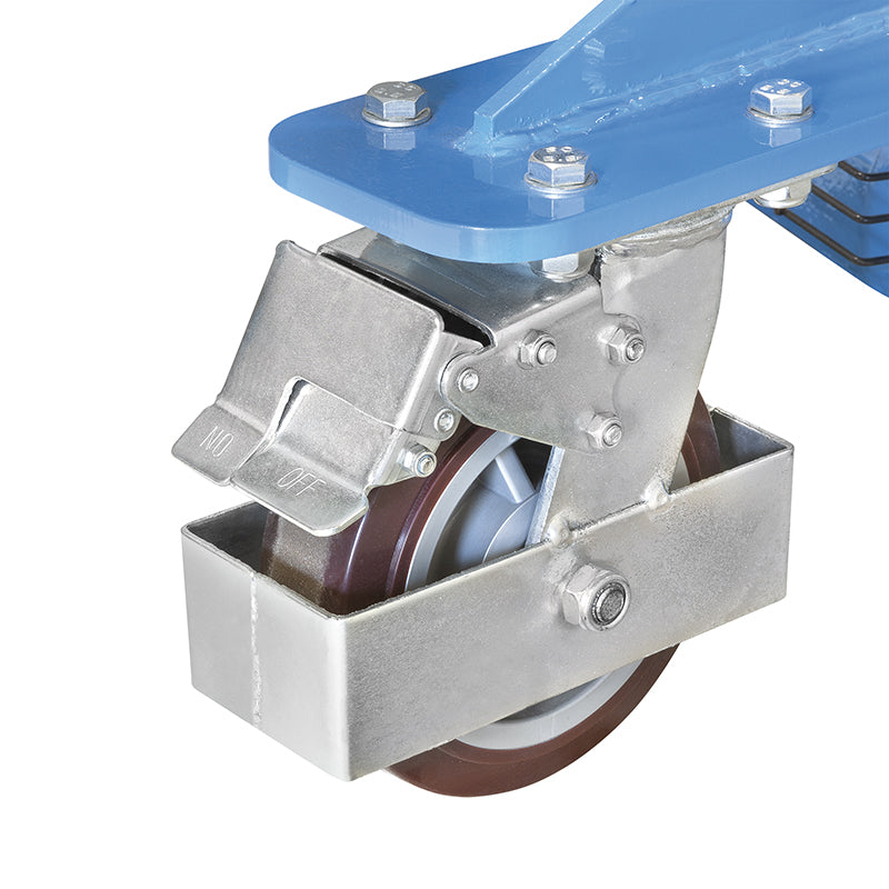 Fervi 0143A - Sollevatore per pallet con freno e pedale di sollevamento, transpallet - Image 4
