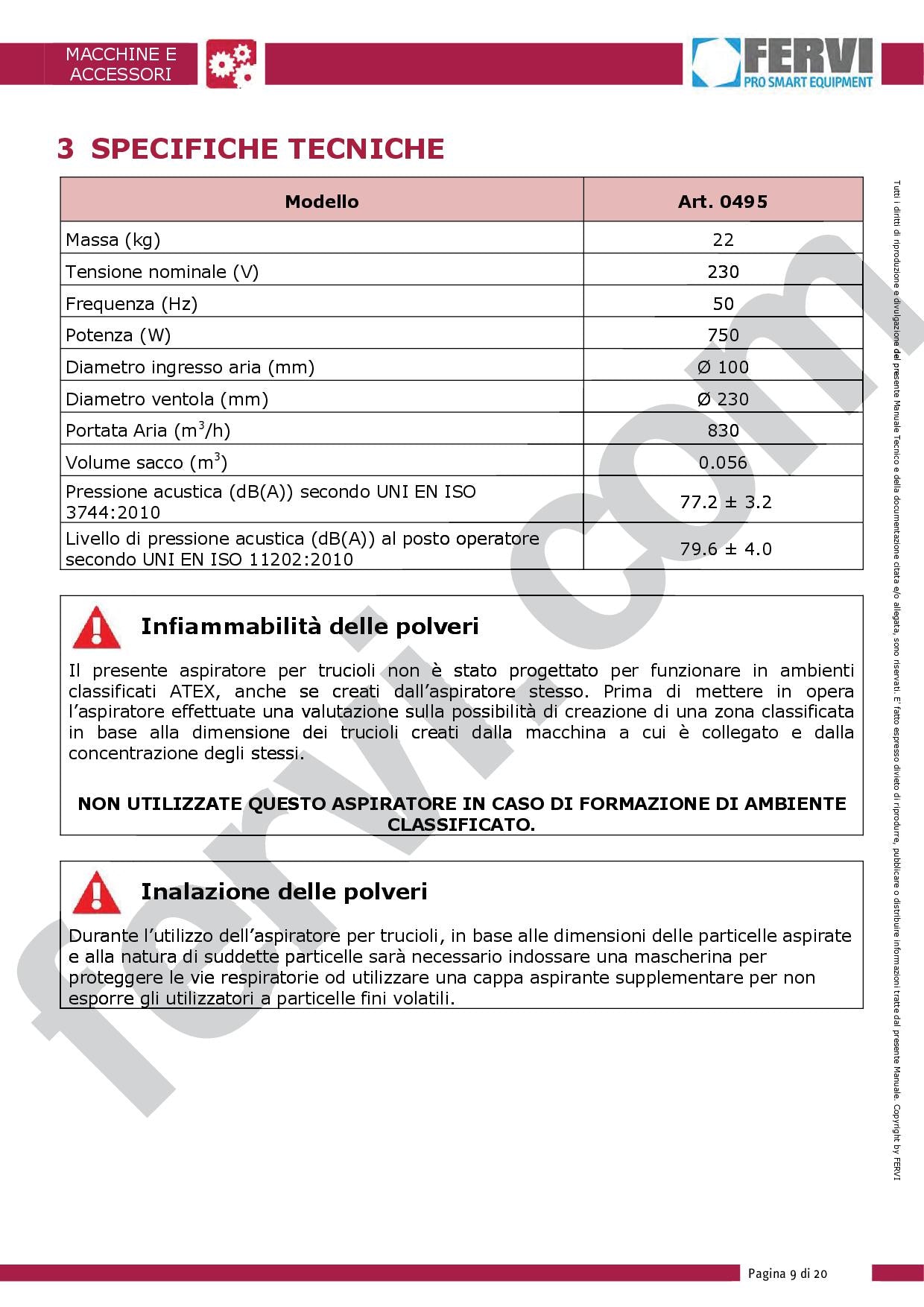 Fervi 0495 - Aspiratore portatile - Image 2