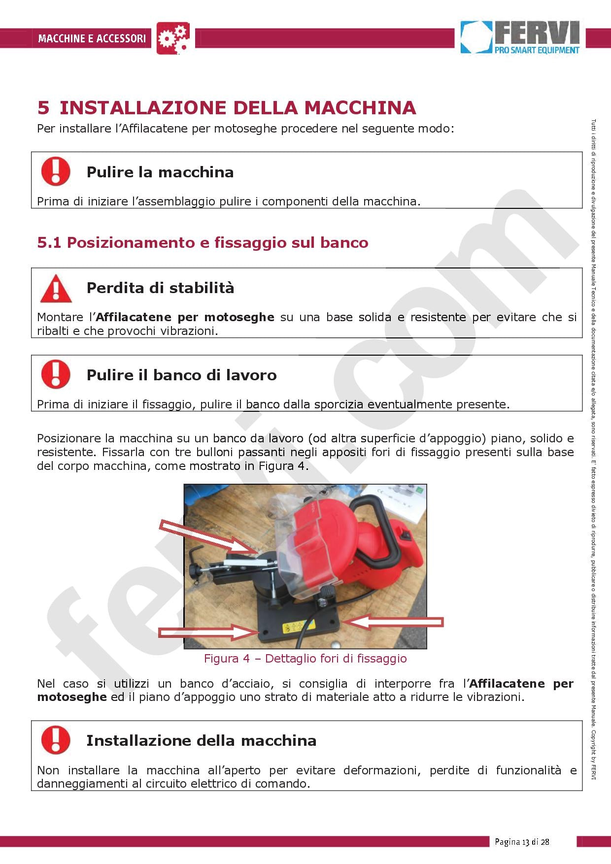 Fervi 0502 - Affilacatene per motosega - Image 4