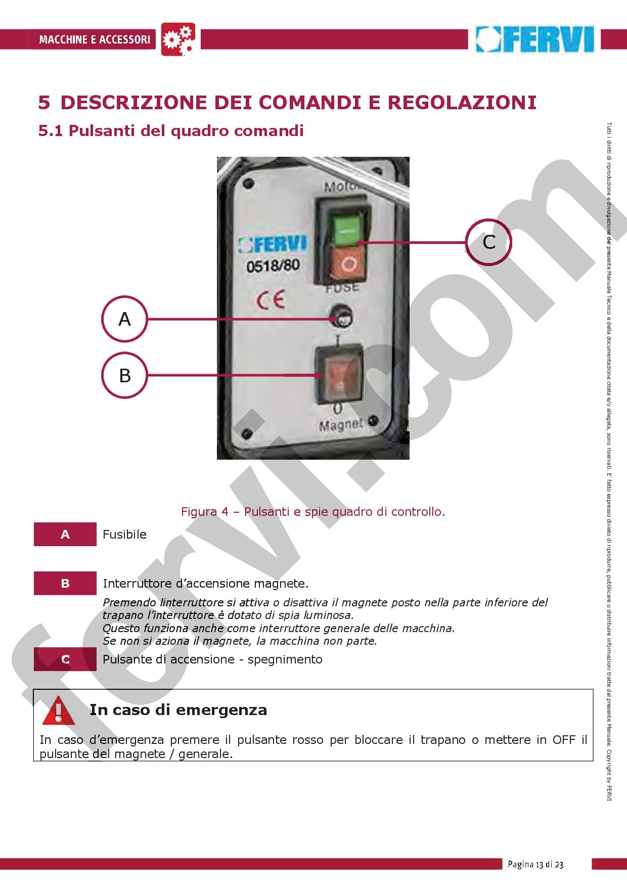 Fervi 0518/80 - Trapano magnetico - Image 5