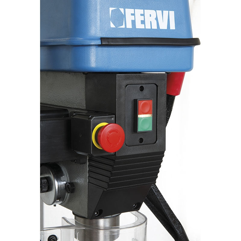 Fervi 0754/400V - Trapano a colonna con trasmissione a cinghia - 400 v - Image 3