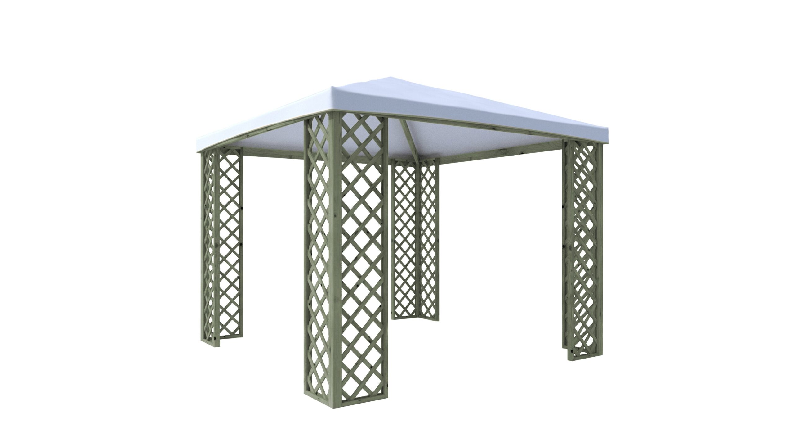 ALCE FOX JT40 POCKET - GAZEBO dim. 300X300cm CON TELO IN PVC - Image 3