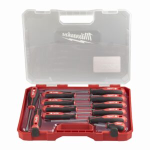 Milwaukee 4932472003 - Set giraviti 12 pezzi - cacciaviti con valigetta