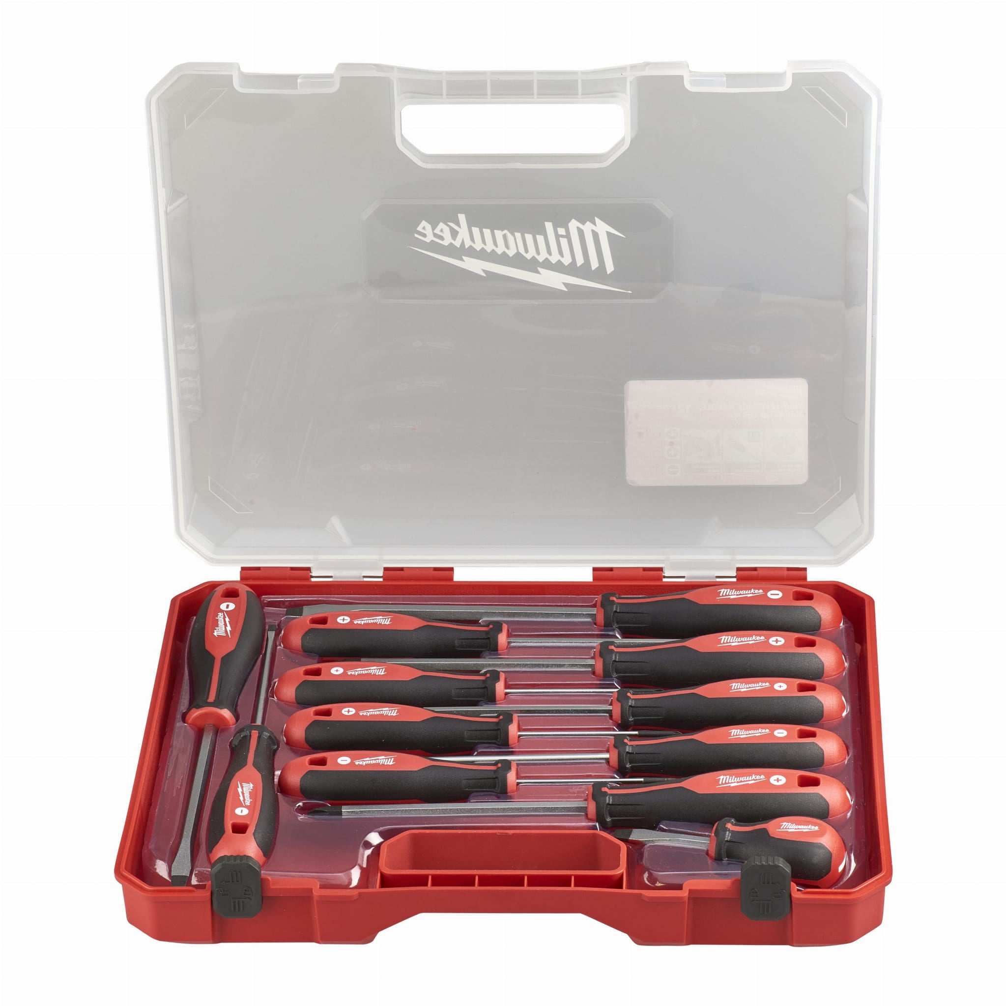 Milwaukee 4932472003 - Set giraviti 12 pezzi - cacciaviti con valigetta