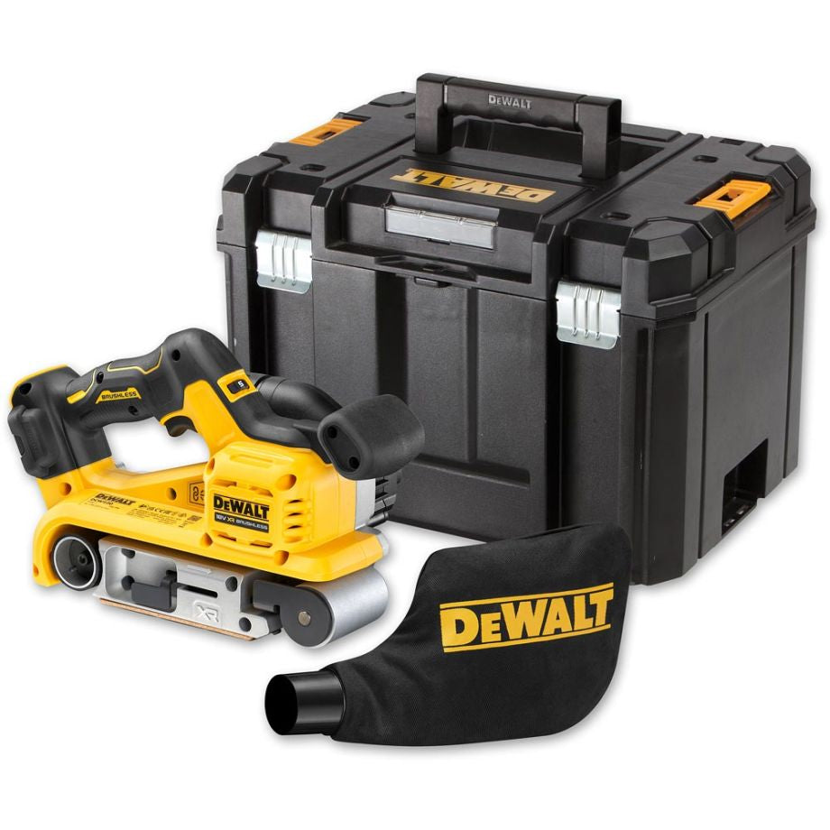 Dewalt DCW220NT-XJ - Levigatrice a nastro a batteria 18V - solo corpo