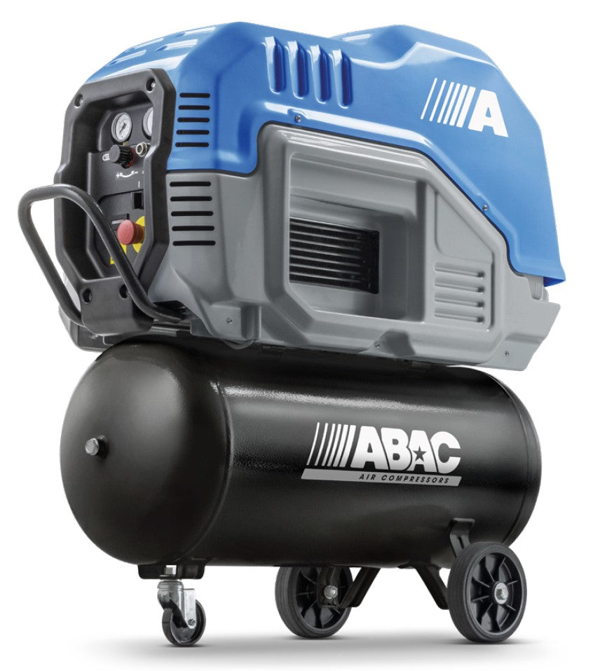 Abac Spinn D2.2 Compressore a vite silenziato 3Hp, 90 litri, 220v - 10 bar , 59 dB