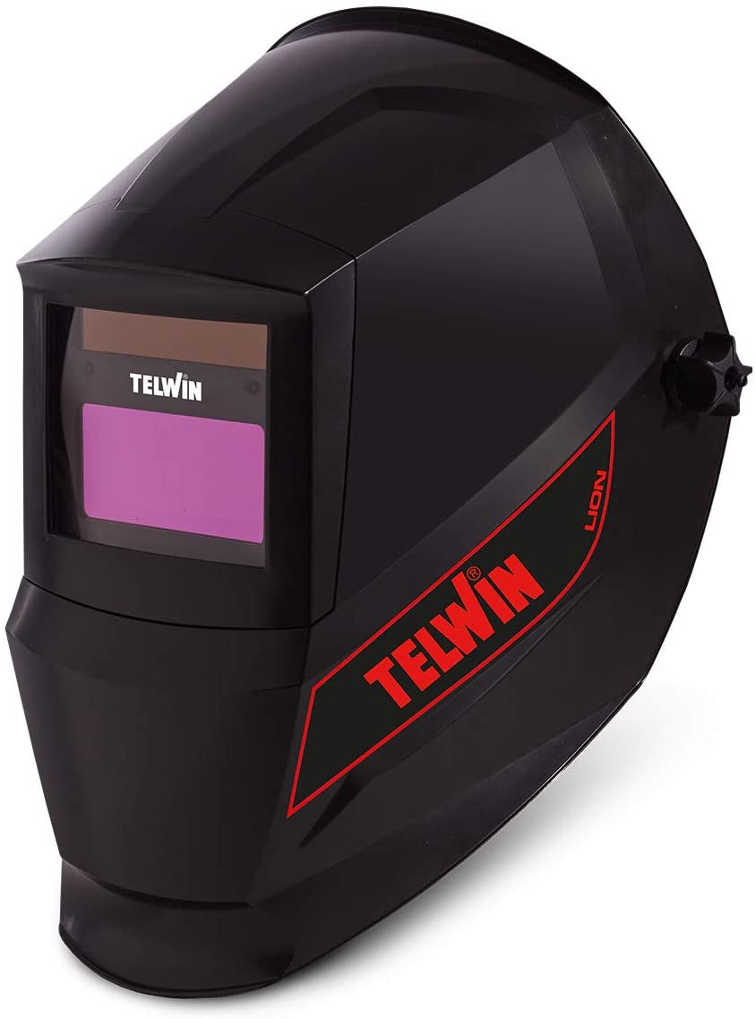 Maschera a casco per saldatura autoscurante Telwin LION (DIN 11)