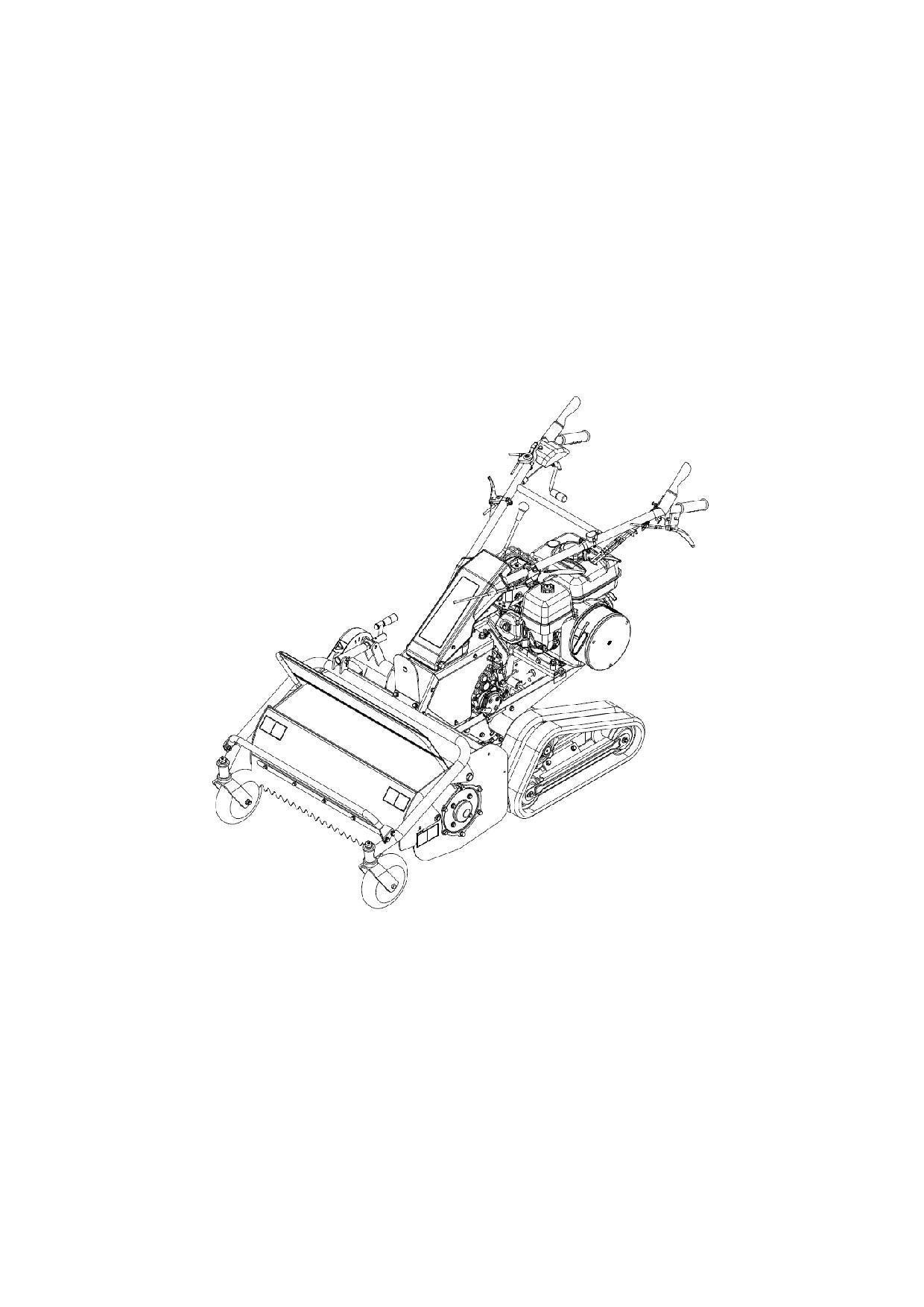 Trinciasarmenti cingolato Orec HRC 673 - larghezza 65cm - per alte pendenze - Image 2