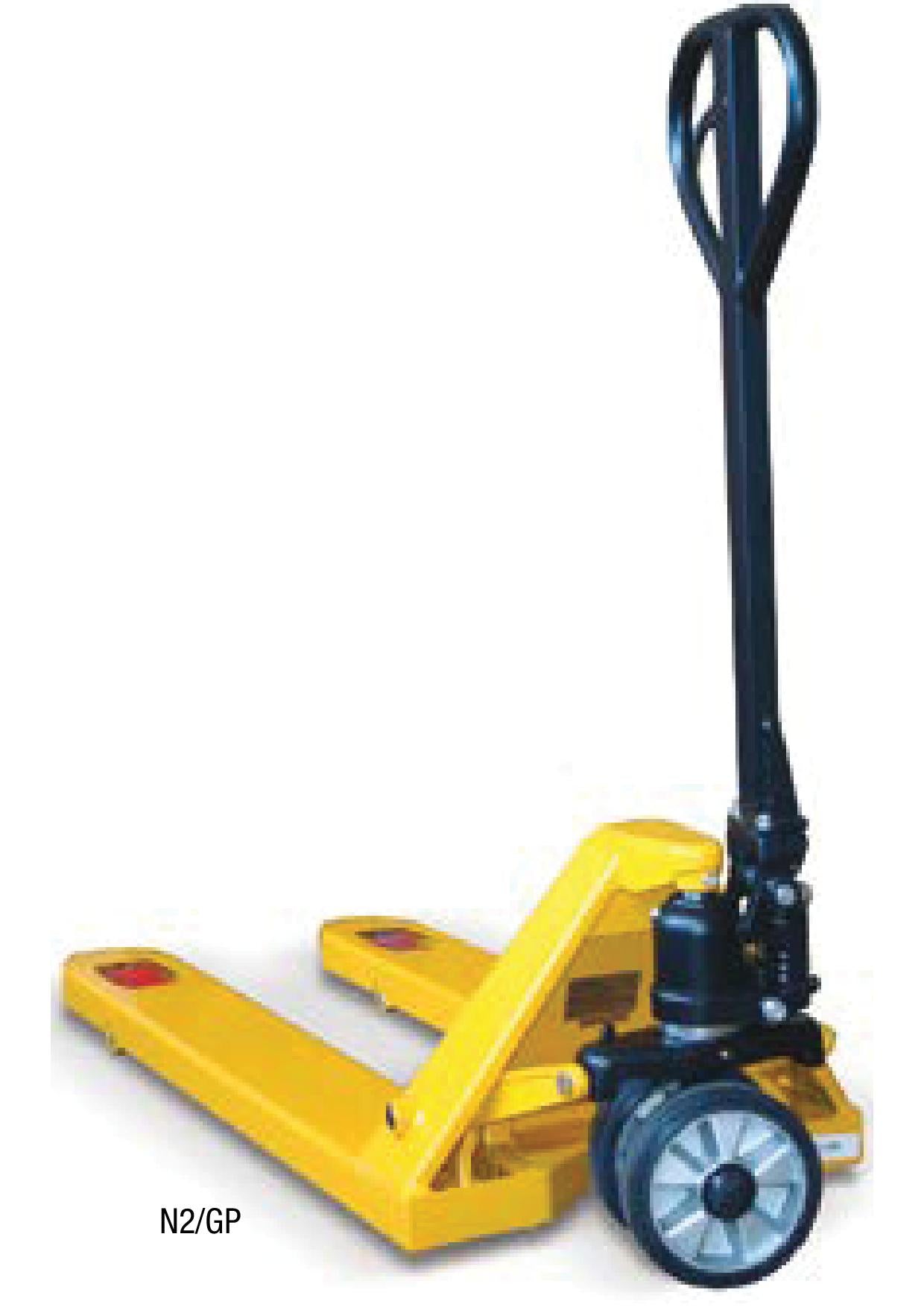 Transpallet Novamach N2GP - portata 2500kg - 1150x540mm - 2 rulli - Image 2
