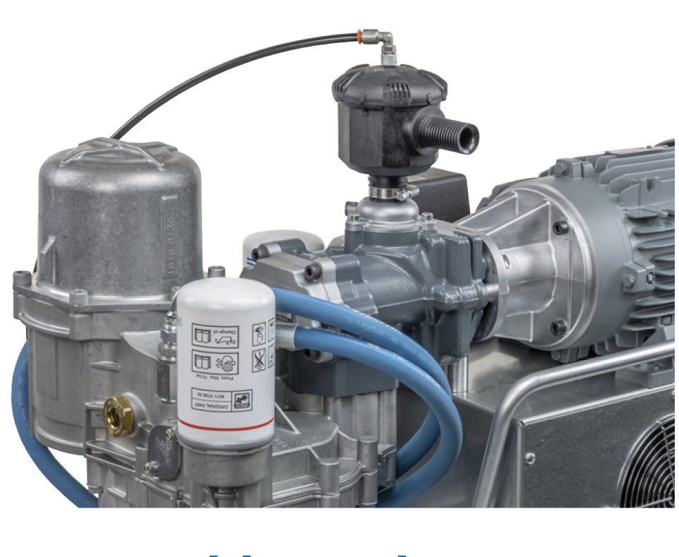 Abac Spinn D2.2 Compressore a vite silenziato 3Hp, 90 litri, 220v - 10 bar , 59 dB - Image 5