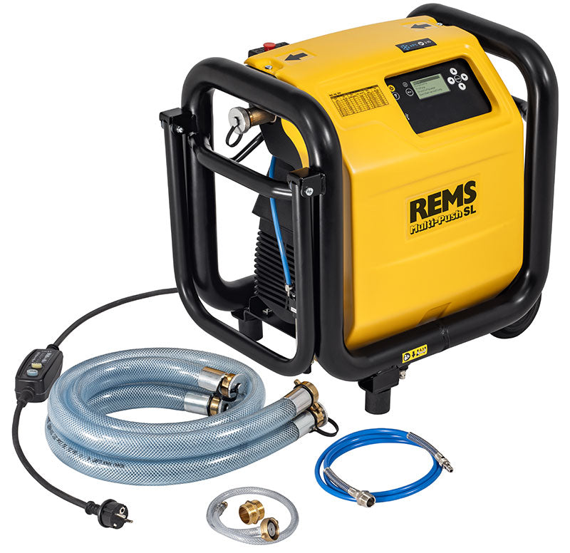 Rems Multi-Push SL Set - Unit?? elettronica di flussaggio e provaimpianti con compressore