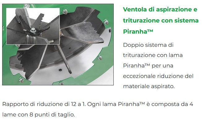 Aspirafoglie da cassone Billy Goat DL1302HEU - motore Honda GX390 - Image 2