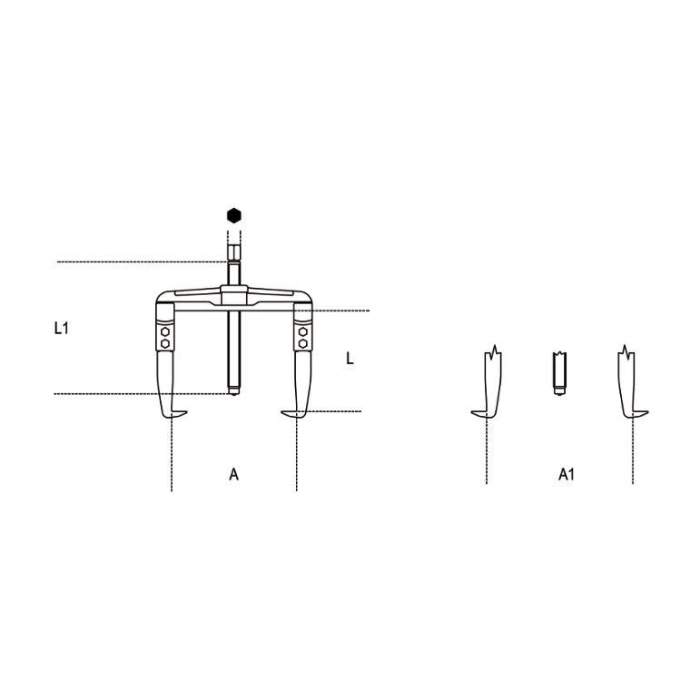 Beta 1500/4 - Estrattore universale a due griffe - Image 5