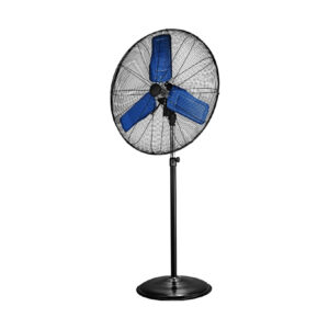 HYUNDAI 75 CM Ventilatore Industriale a piantana 300w pale in alluminio 220v
