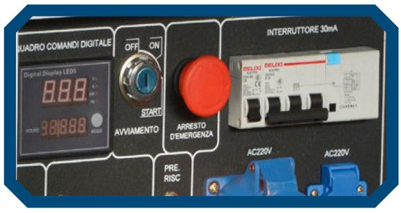 Generatore di corrente silenziato Hyundai 65231 - DHY6000SE - Image 5