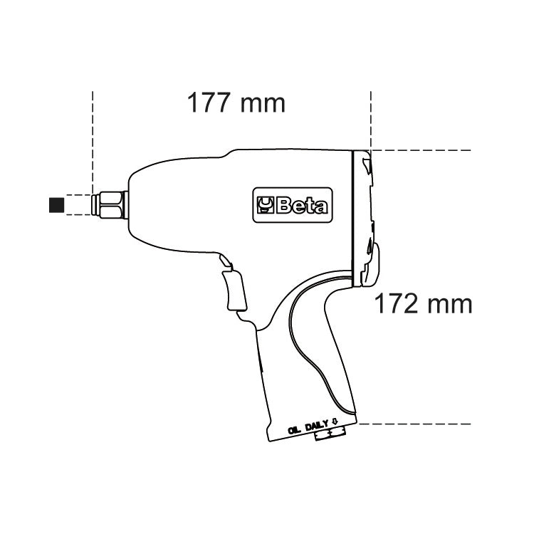 Beta 1927B - Avvitatore pneumatico reversibile - Image 2
