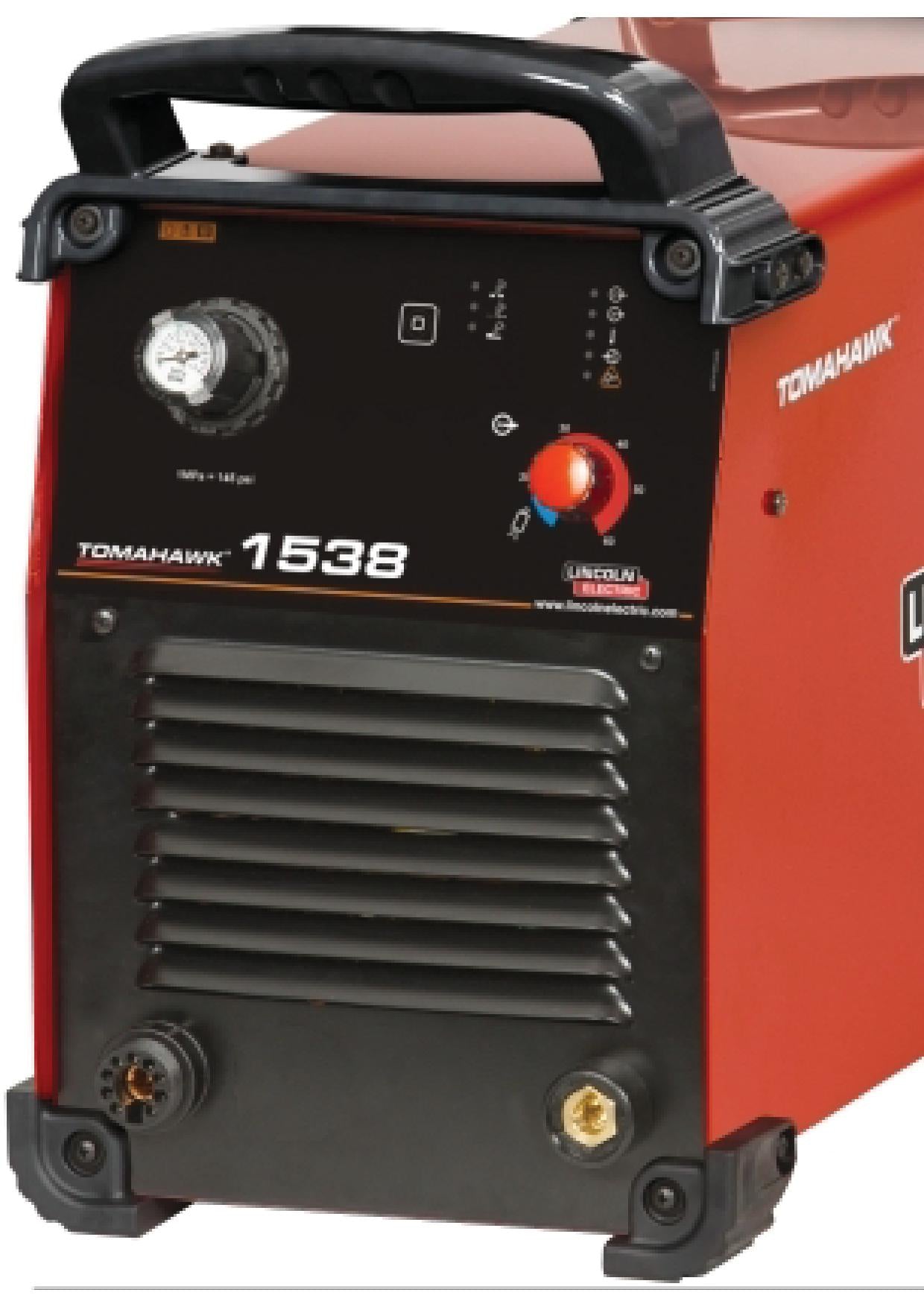 Lincoln K12039-1 Tomahawk 1538 Taglio al plasma (100 A) trifase con torcia manuale e cavo massa inclusi - Image 4