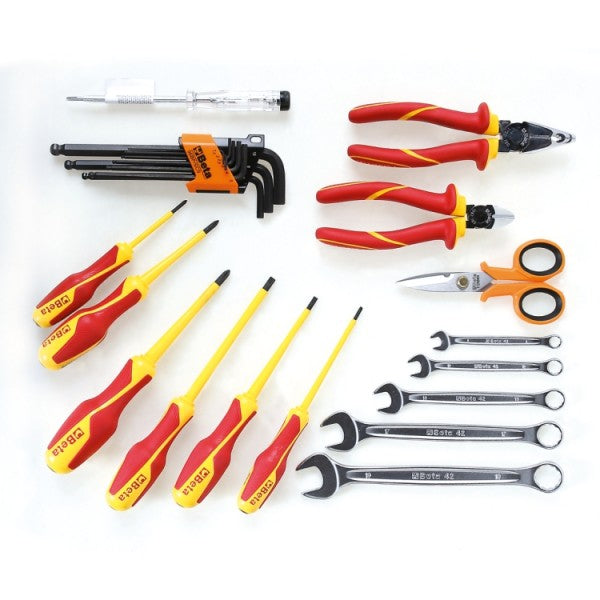 Beta 2001/BZ24 MQ - Valigetta pieghevole con assortimento di 24 utensili per elettricisti - Image 4