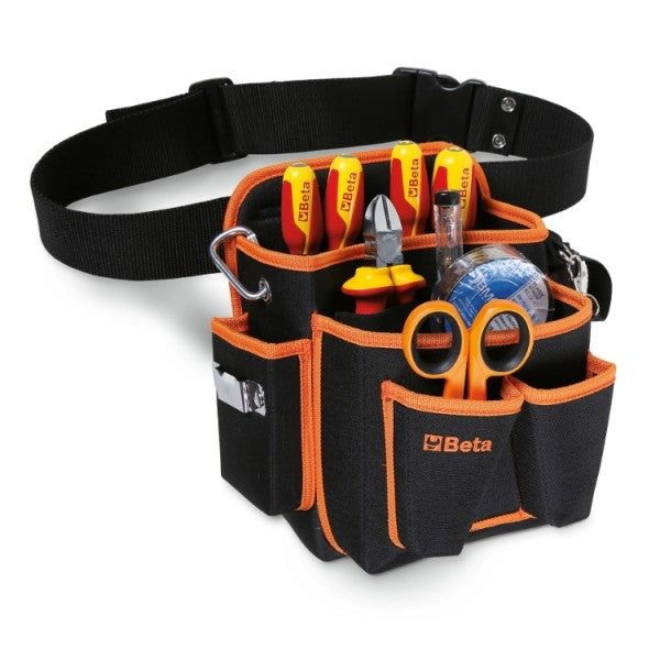 Beta 2005PA/ET - Porta attrezzi con assortimento di 8 utensili per elettrotecnica