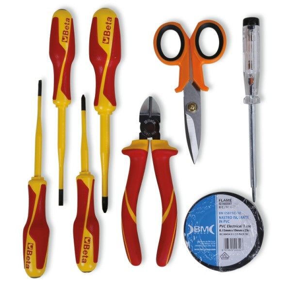 Beta 2005PA/ET - Porta attrezzi con assortimento di 8 utensili per elettrotecnica - Image 2