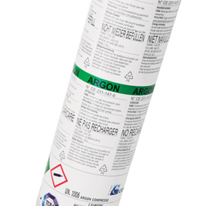 Bombola deca non ricaricabile Argon (1l) 010503