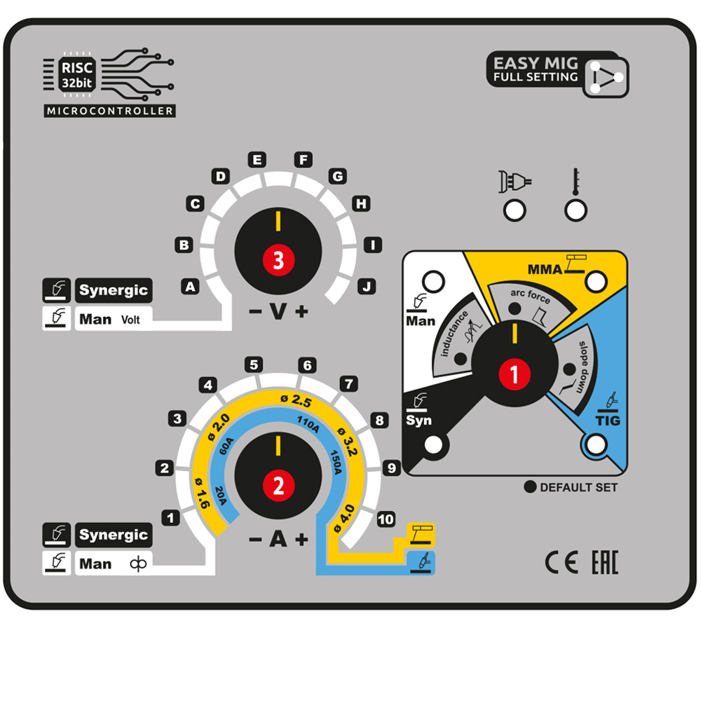 Deca MIGA 218 - Saldatrice inverter multifunzione (180 A) - Image 2