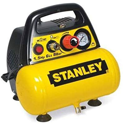 Compressore aria oilless Stanley DN 200/8/6, 6 litri, 8 bar, senza olio - Image 4