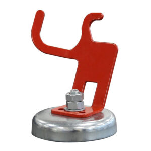 Helvi 21905175 - Supporto magnetico pinza porta elettrodo MMA ? ROSSO