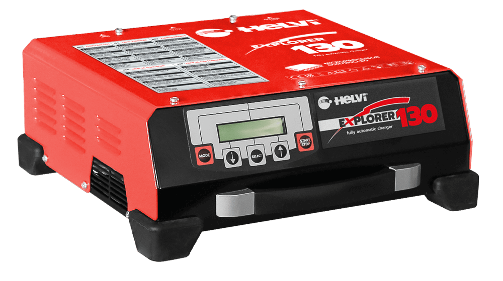Helvi Explorer 130 - Carica batterie multi processo professionale - Image 2