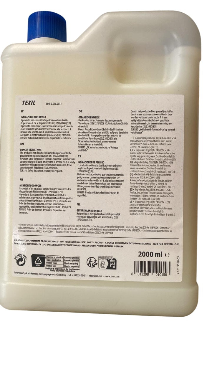 Detergente 2lt per tessuti/moquette Lavor Texil - 0.010.0031 - Image 2
