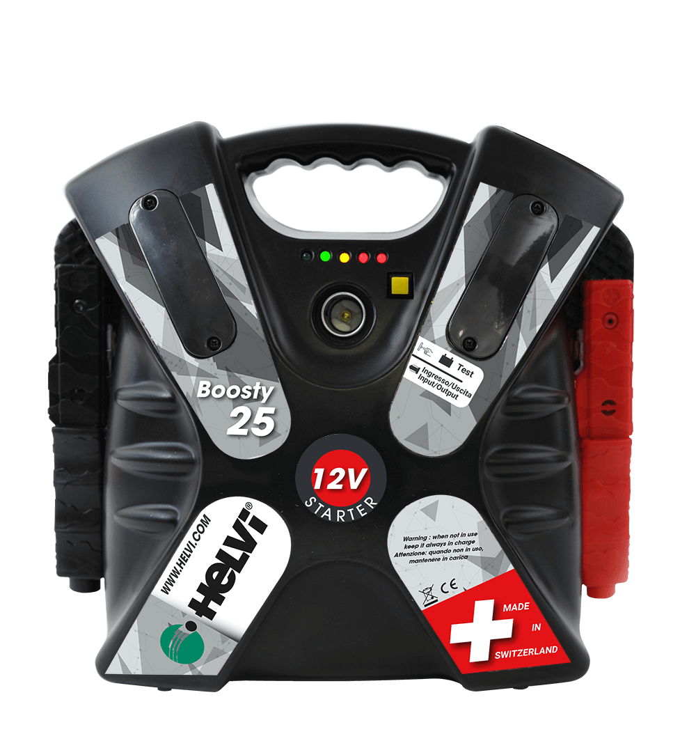 Helvi Boosty 25 - Avviatore booster portatile con batteria per motoscafi, furgoni, camion - Image 4
