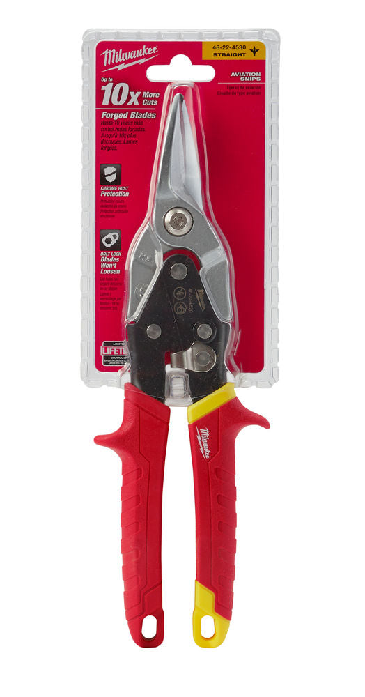 Milwaukee 48224530 - Cesoia a doppia leva a taglio dritto