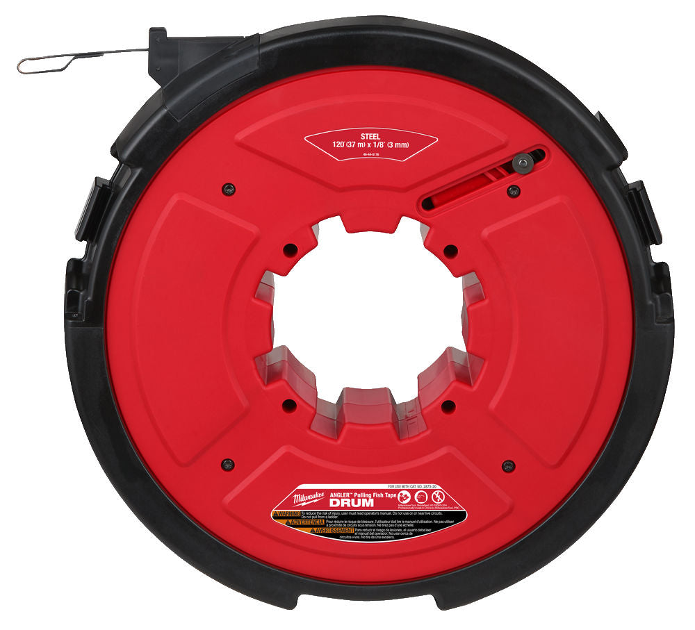 Milwaukee 48445176 - Tamburo per tiracavi M18 FPFT con cavo in acciaio 36 m x 3 mm - Image 3