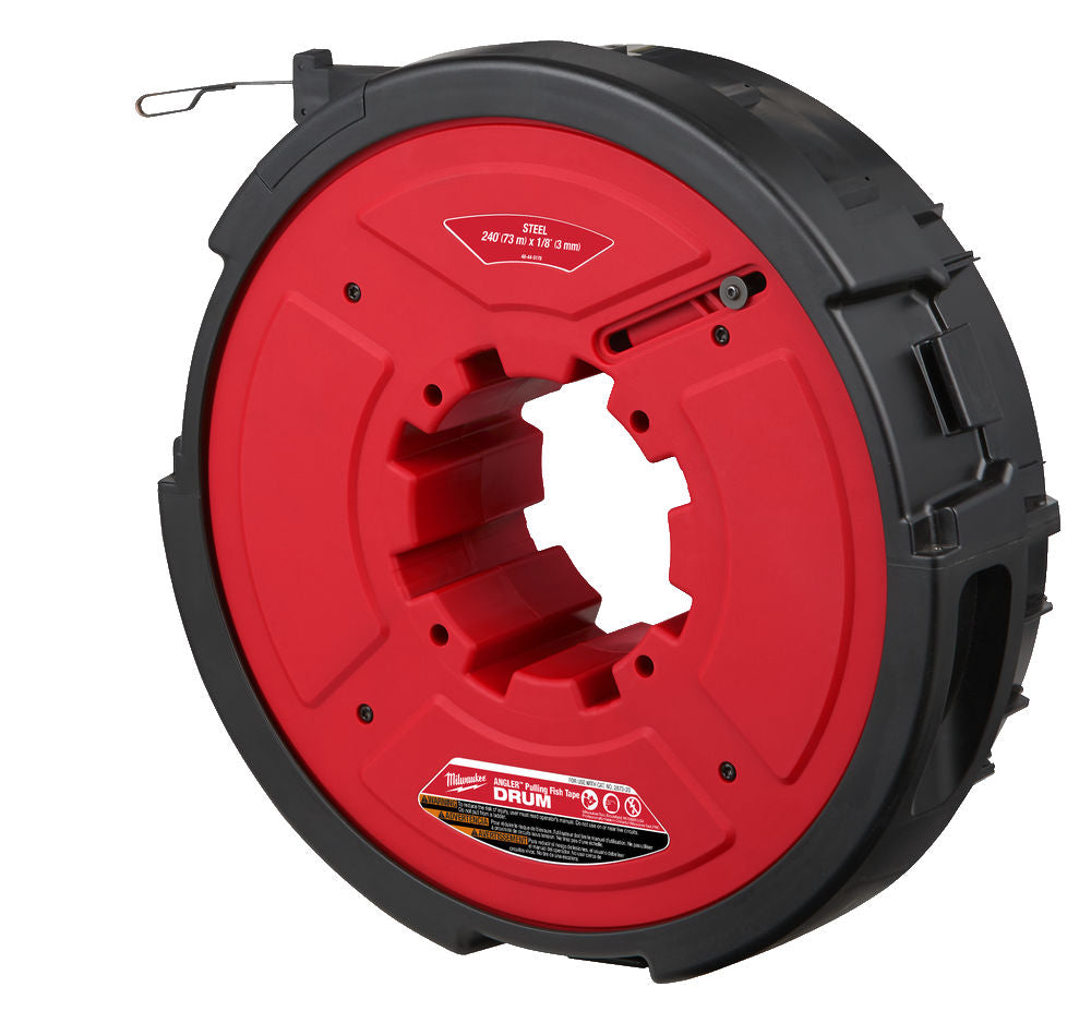 Milwaukee 48445178 - Tamburo con cavo in acciaio per sonda tiracavi M18 FPFT, 72 m x 3 mm - Image 2