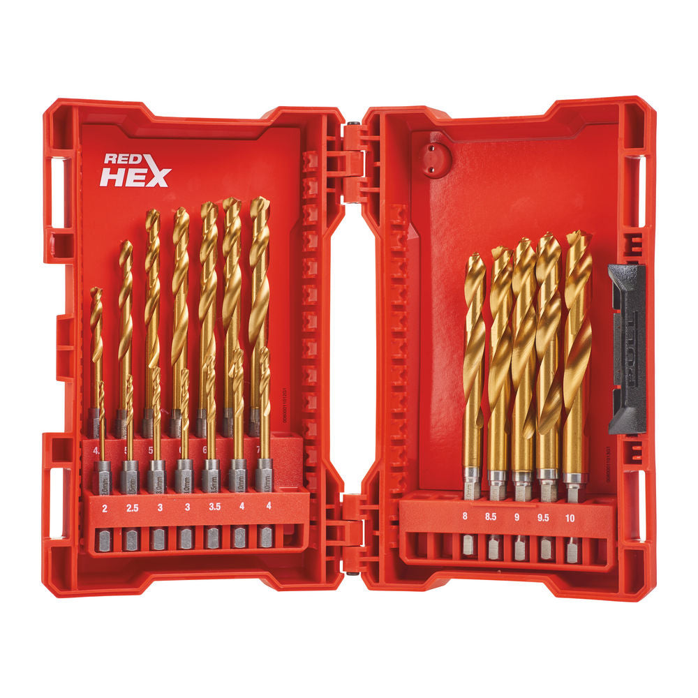 Milwaukee Set di 19 punte metallo HSS-G titanio shockwave - 48894760 - Image 2
