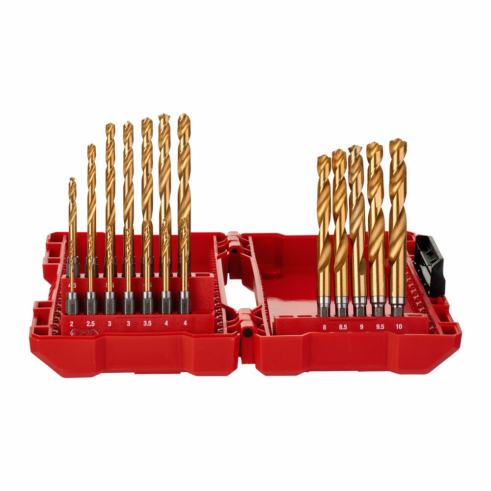 Milwaukee Set di 19 punte metallo HSS-G titanio shockwave - 48894760 - Image 3