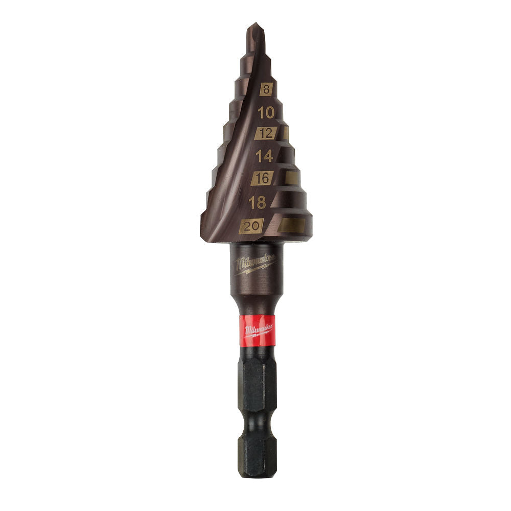 Milwaukee 48899263 - Fresa a gradino Shockwave - da 4 a 20 MM