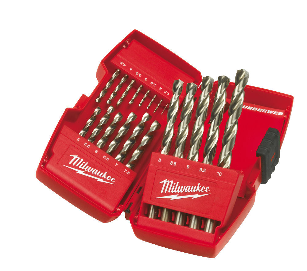 Milwaukee Cassette thunderweb punte metallo HSS-G - din 338 19 pezzi - 4932352374 - Image 3
