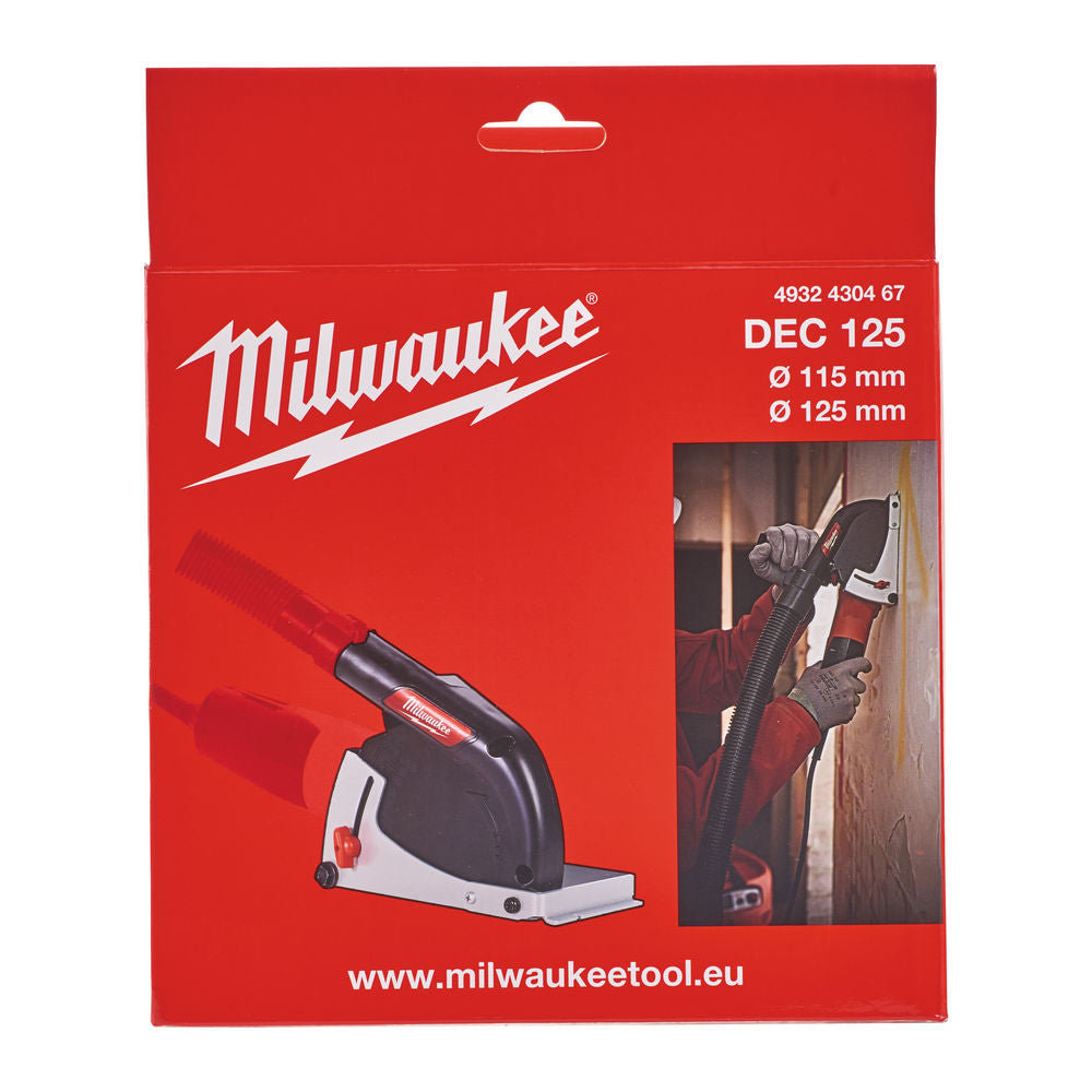 Milwaukee DEC 125 - Cuffia di aspirazione per smerigliatrice 125 mm - per taglio - Image 4