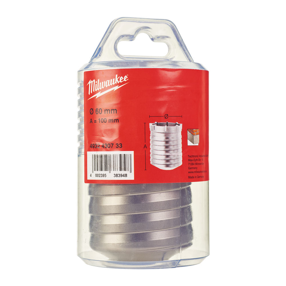 Milwaukee 4932430733 - Punta perforatrice carotatrice a corona in TCT- SDS-Max - 60 x 100 - Image 2