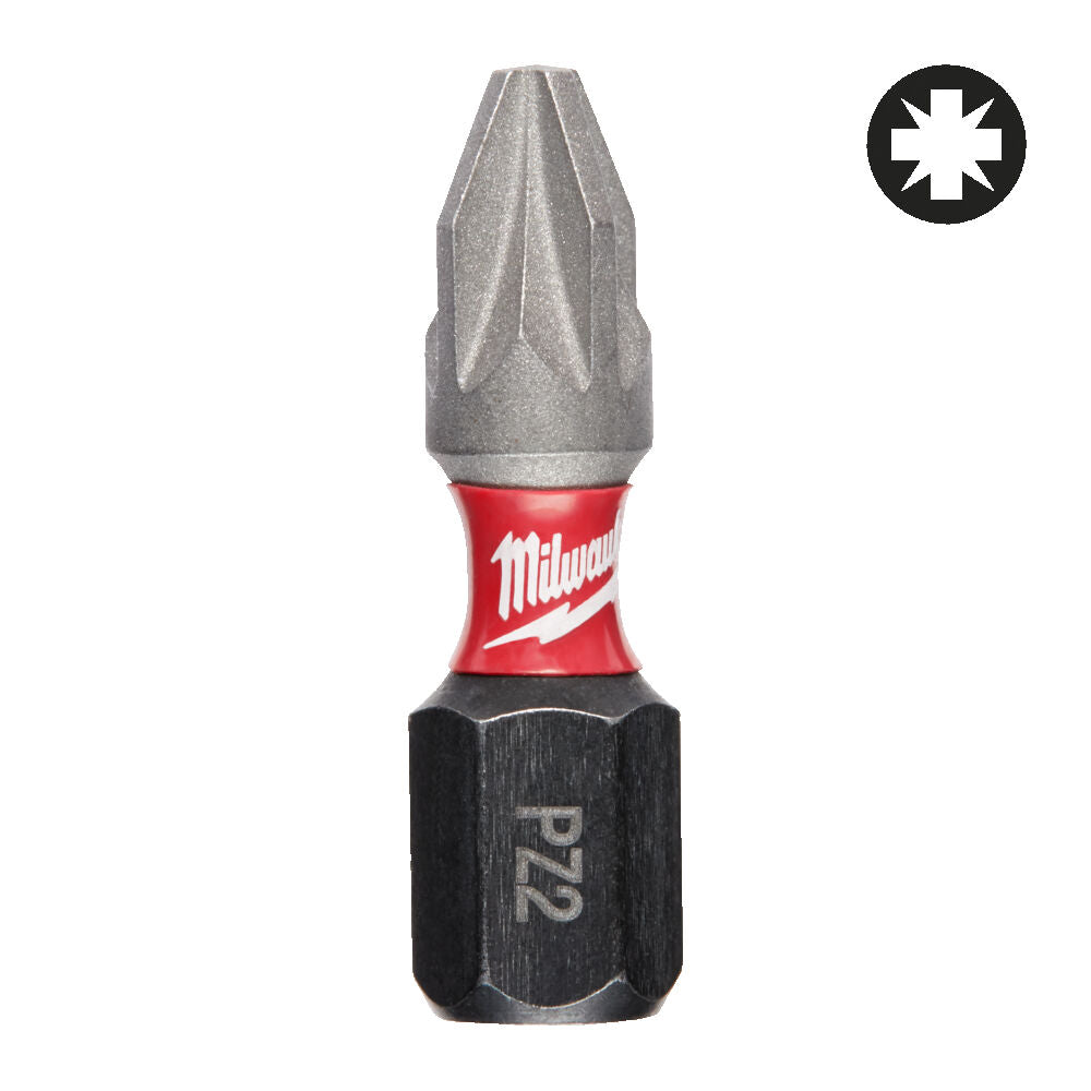 Milwaukee 4932430863 - Inserti per avvitatura ShockWave PZ2 - 2 pezzi - 25mm - Image 4