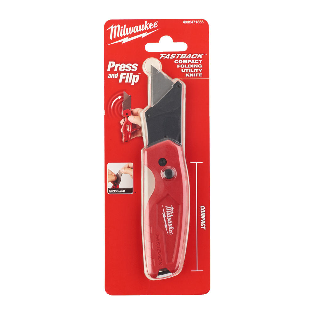 Milwaukee 4932471356 - Coltellino / Cutter compatto con apertura a tasto - Image 4