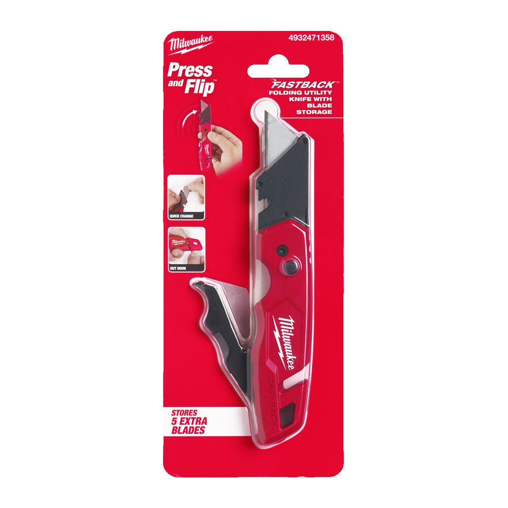 Milwaukee 4932471358 - Coltellino / Cutter con vano portalame - Image 2