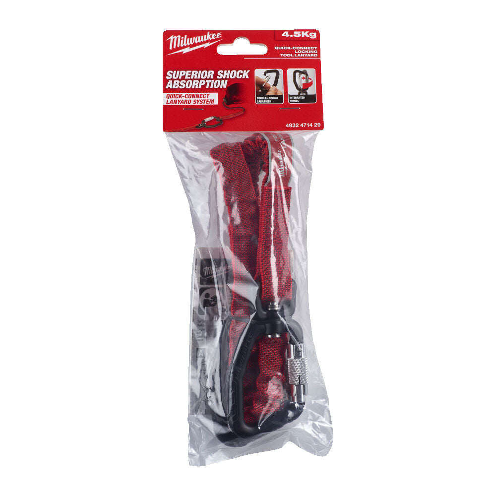 Milwaukee 4932471429 - Laccio anticaduta doppio moschettone - portata 4,5 Kg - Image 2