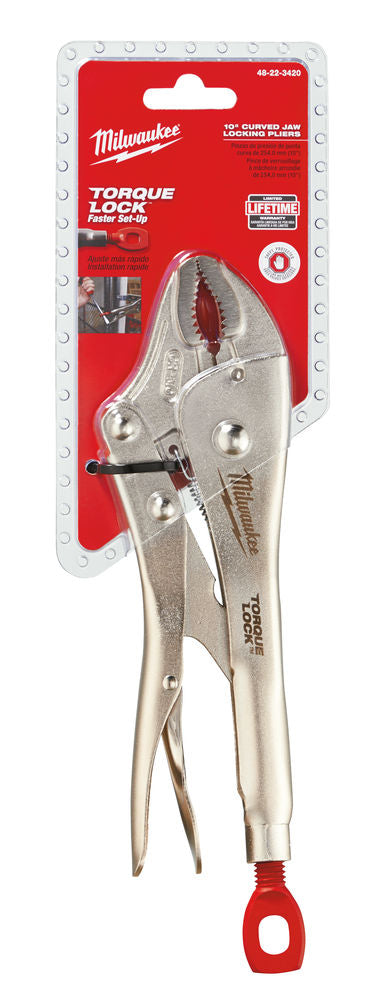 Milwaukee 4932471725 - Pinza autobloccante tipo vise grip, ganasce curve 254mm/10 - Image 2