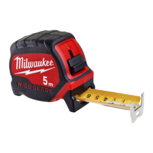 Milwaukee 4932471815 - Flessometro metro Wideblade a nastro largo 33 mm - Lunghezza 5 metri