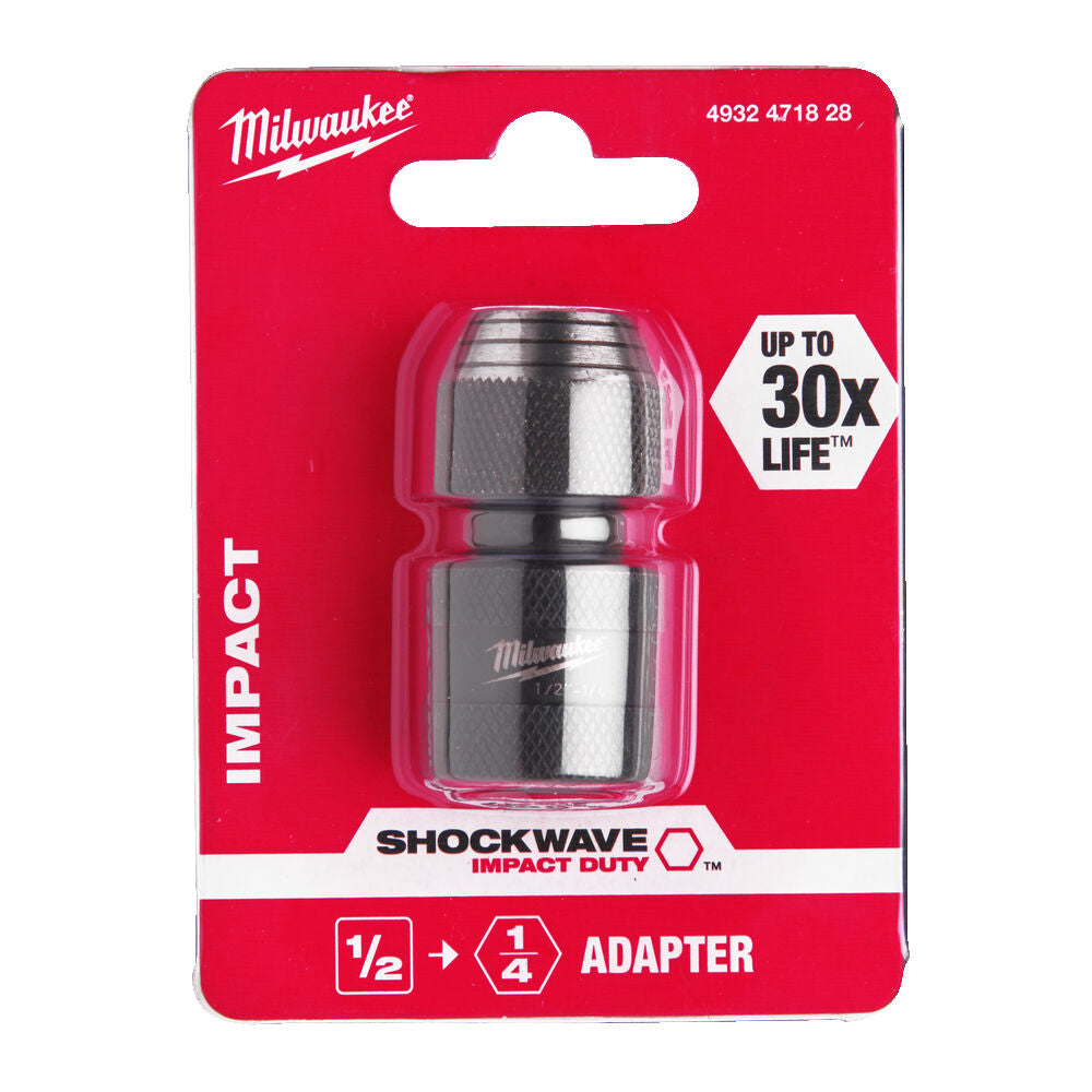 Milwaukee 4932471828 - Adattatore da 1/2?? QUADRO a 1/4?? (per inserti) - Image 2