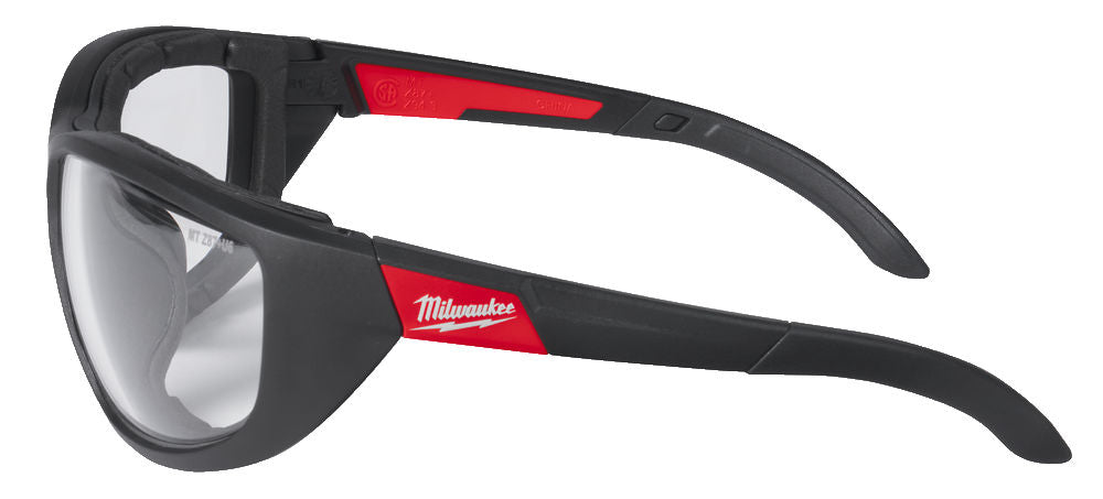 Milwaukee 4932471885 - Occhiali protettivi lente trasparente con inserto in schiuma - Image 3